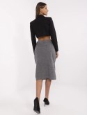 Spodnie LK-SD-509514-2.08 szaro-czarny
