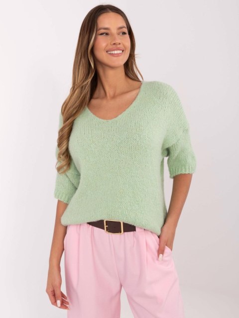 Sweter MI-SW-2103.07 pistacjowy