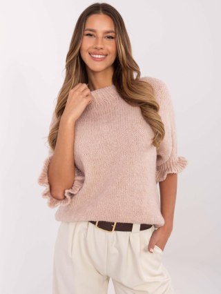 Sweter MI-SW-2913.99 jasny różowy