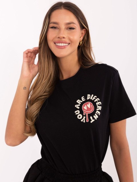 T-shirt D12022AC02645E grafitowy M