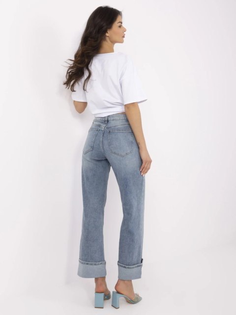 Spodnie jeans NM-SP-T393-1.72 niebieski M Spodnie jeans NM-SP-T393-1.72 niebieski M