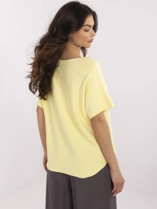 Sweter MO-SW-0702.36 jasny żółty