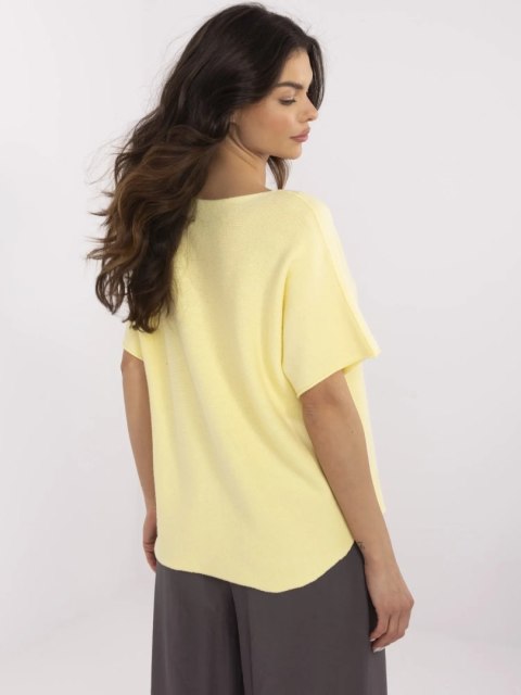 Sweter MO-SW-0702.36 jasny żółty