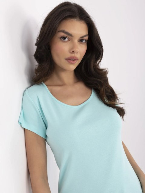T-shirt RV-TS-A557.66P mietowy L/XL
