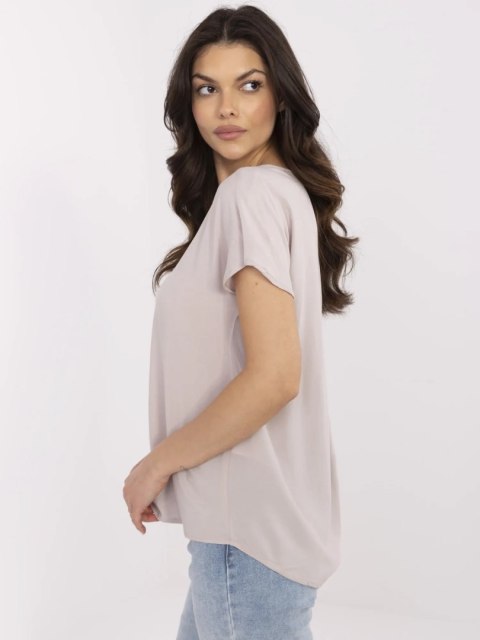 Bluzka D73761M11171B beżowy XXL Bluzka D73761M11171B beżowy XXL