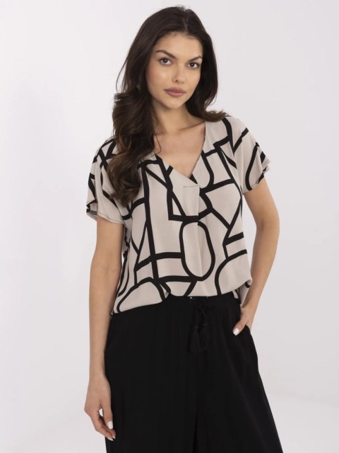 Bluzka D73771M11171D beżowy XL