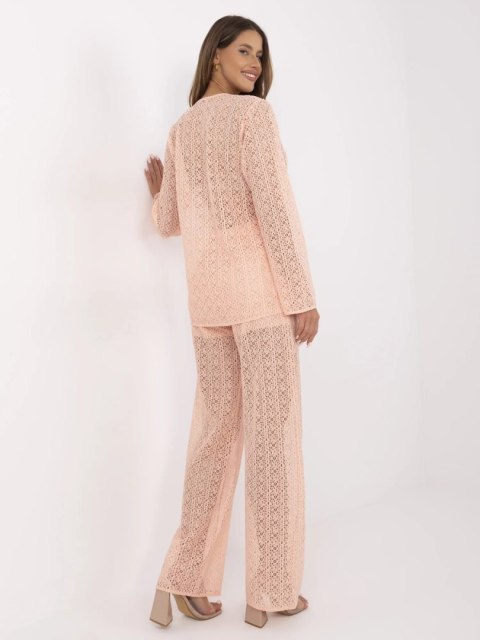 Komplet LK-KMPL-509993.87 brzoskwiniowy L/XL Komplet LK-KMPL-509993.87 brzoskwiniowy L/XL