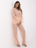 Komplet LK-KMPL-509993.87 brzoskwiniowy S/M