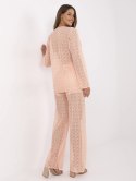 Komplet LK-KMPL-509993.87 brzoskwiniowy S/M