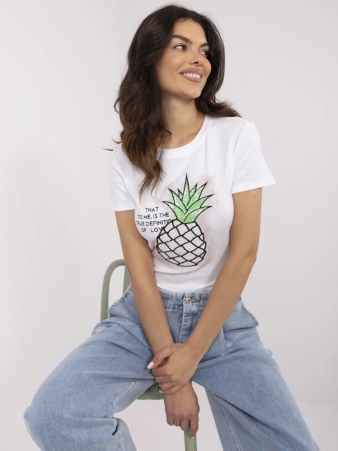 T-shirt NM-TS-R61673.01P ecru T-shirt NM-TS-R61673.01P ecru