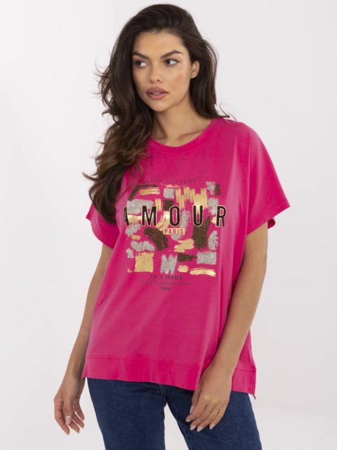 Bluzka CLM-BZ-1701.81 fuksjowy L/XL Bluzka CLM-BZ-1701.81 fuksjowy L/XL