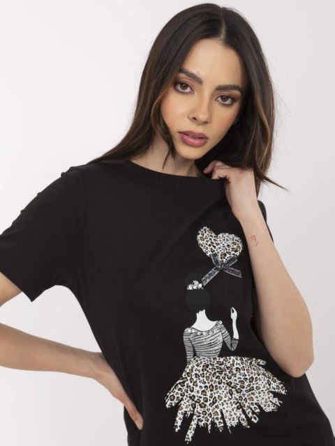 Bluzka CLM-BZ-1702.89 czarny XL Bluzka CLM-BZ-1702.89 czarny XL