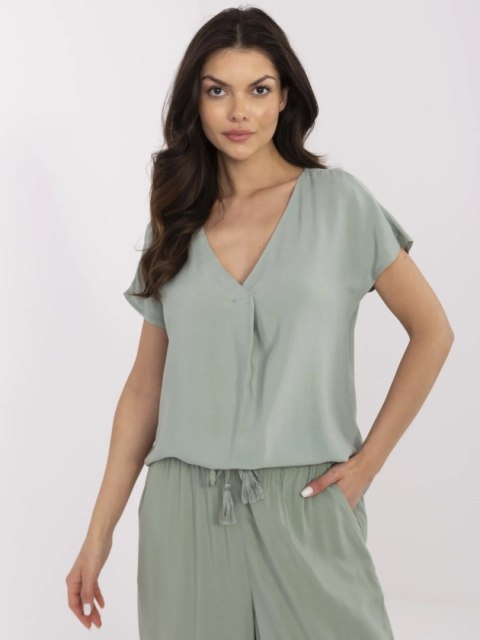 Bluzka D73761M11171B pistacjowy XXL