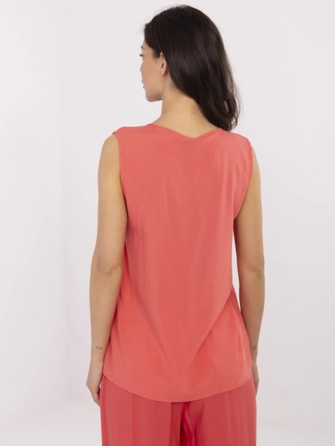 Bluzka D73761M11218A koralowy XXL