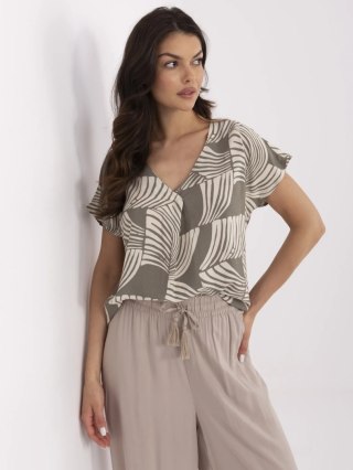 Bluzka D73771M11171D khaki M