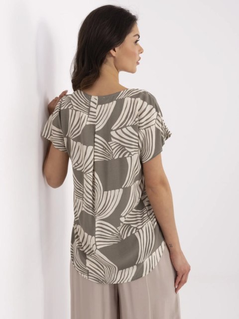 Bluzka D73771M11171D khaki M