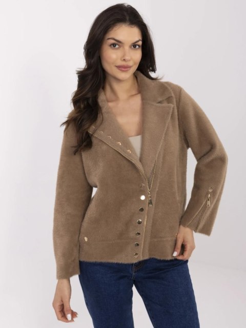 Kurtka MBM-KR-L176.87 ciemny bezowy Kurtka MBM-KR-L176.87 ciemny bezowy