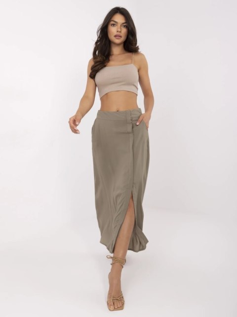 Spódnica D73761M50222A khaki XS Spódnica D73761M50222A khaki XS