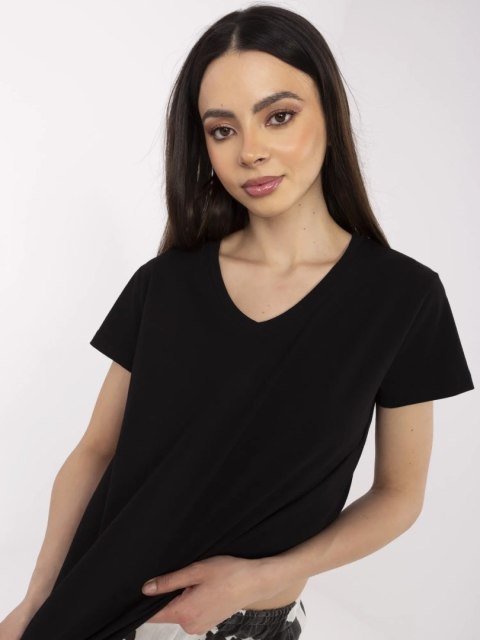 T-shirt CLM-TS-1639.12 czarny L T-shirt CLM-TS-1639.12 czarny L