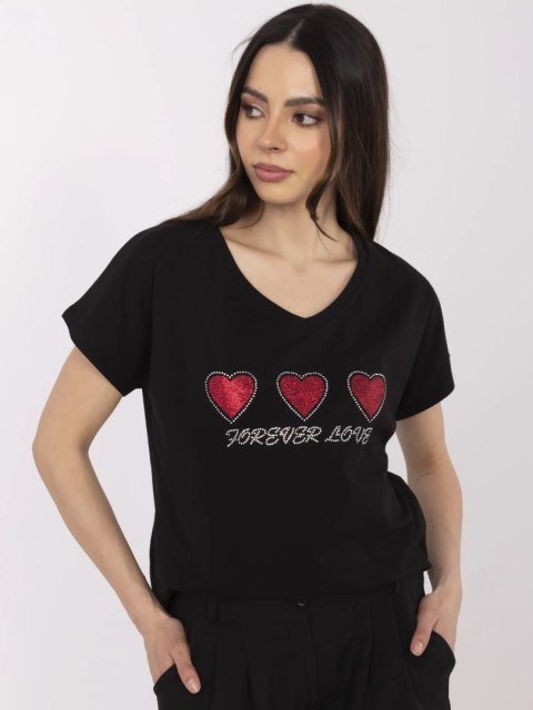 T-shirt CLM-TS-1708.83 czarny L T-shirt CLM-TS-1708.83 czarny L