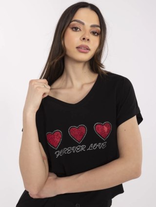 T-shirt CLM-TS-1708.83 czarny S