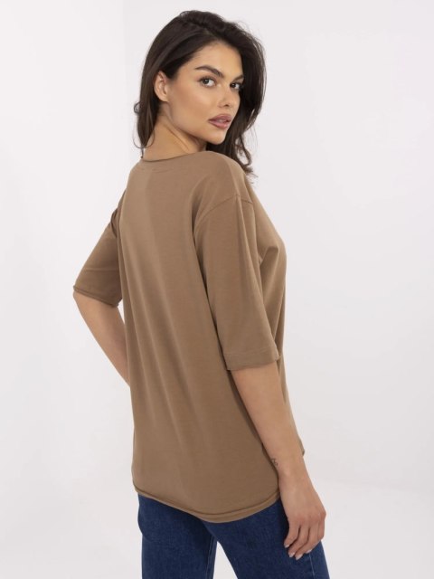 Bluzka CLM-BZ-1700.88 jasny brązowy S Bluzka CLM-BZ-1700.88 jasny brązowy S