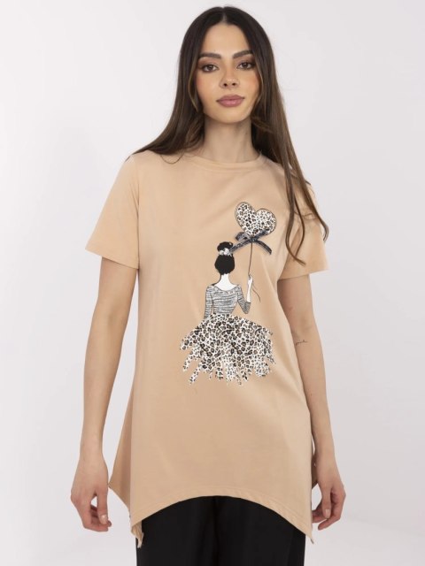 Bluzka CLM-BZ-1702.89 camelowy L Bluzka CLM-BZ-1702.89 camelowy L