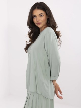 Bluzka D73761M11174B pistacjowy XXL
