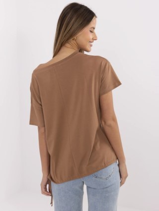 T-shirt CLM-TS-1017.03 jasny brązowy S