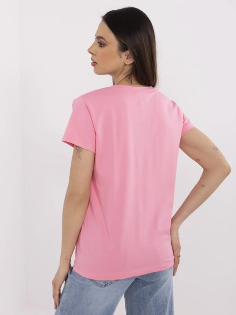T-shirt CLM-TS-1639.12 różowy L T-shirt CLM-TS-1639.12 różowy L