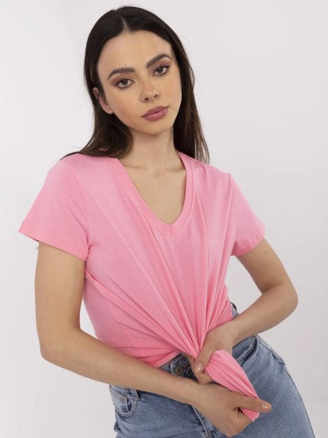 T-shirt CLM-TS-1639.12 różowy S T-shirt CLM-TS-1639.12 różowy S