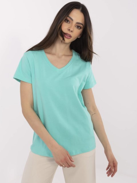 T-shirt CLM-TS-1639.12 turkusowy L T-shirt CLM-TS-1639.12 turkusowy L
