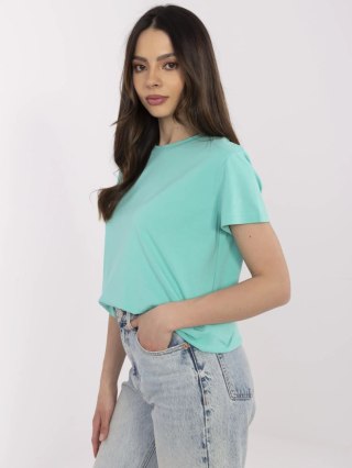 T-shirt CLM-TS-1640.87 turkusowy M