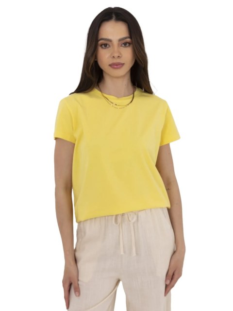 T-shirt CLM-TS-1640.87 żółty L T-shirt CLM-TS-1640.87 żółty L