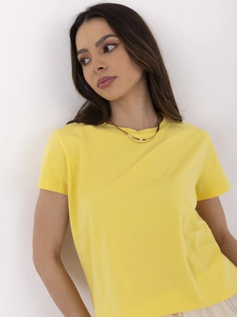 T-shirt CLM-TS-1640.87 żółty S T-shirt CLM-TS-1640.87 żółty S