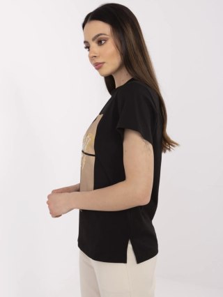 T-shirt CLM-TS-1704.85 czarny XL