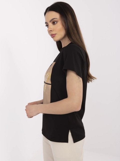 T-shirt CLM-TS-1704.85 czarny M T-shirt CLM-TS-1704.85 czarny M