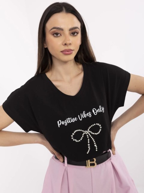 T-shirt CLM-TS-1727.90 czarny L T-shirt CLM-TS-1727.90 czarny L