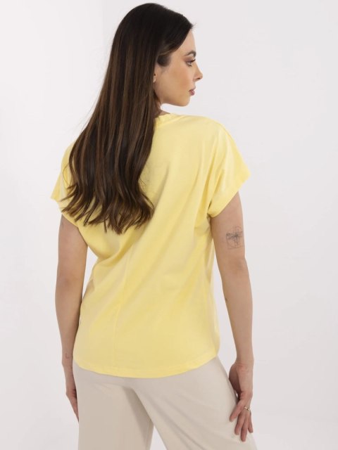 T-shirt CLM-TS-1729.86 żółty L T-shirt CLM-TS-1729.86 żółty L