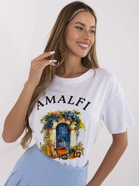 T-shirt MI-TS-M3221G.75 biały
