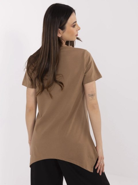 Bluzka CLM-BZ-1702.89 jasny brązowy S Bluzka CLM-BZ-1702.89 jasny brązowy S