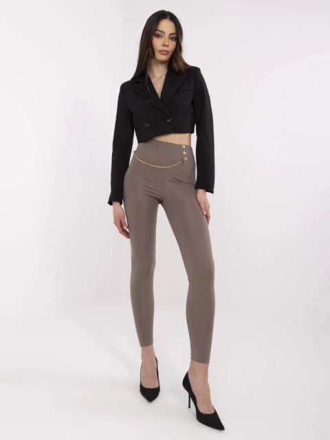 Leginsy CLM-LG-1382.01P brązowy S Leginsy CLM-LG-1382.01P brązowy S