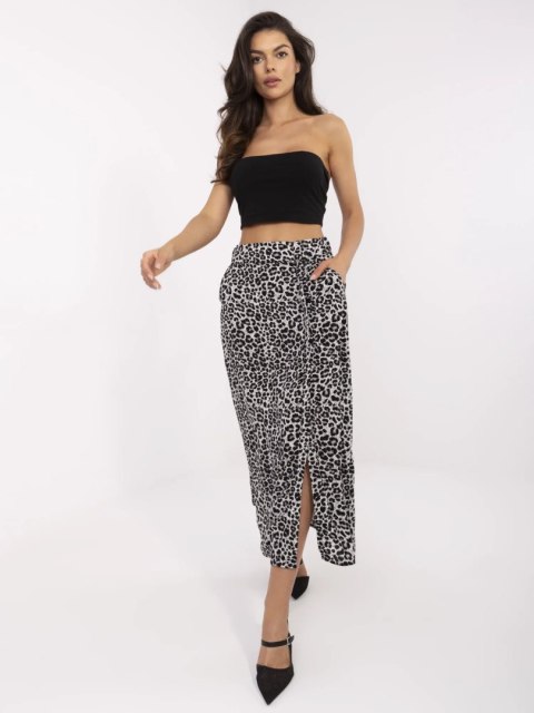 Spódnica D73771M50222B szary XL Spódnica D73771M50222B szary XL