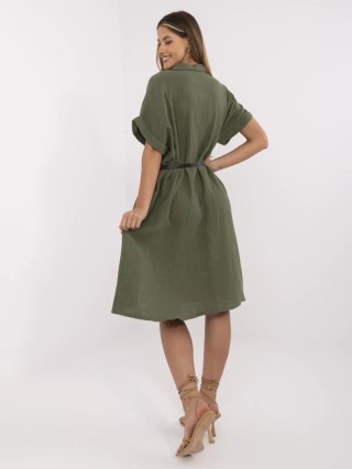 Sukienka MI-SK-A2494.99 khaki