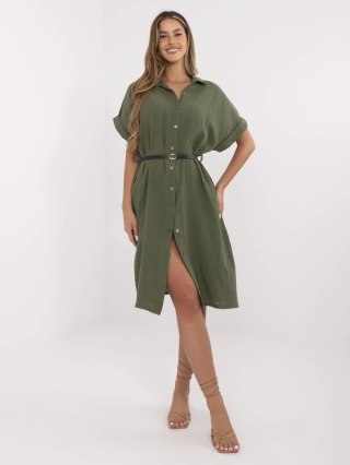 Sukienka MI-SK-A2494.99 khaki