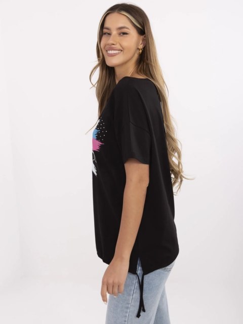 T-shirt CLM-TS-1019.79 czarny L T-shirt CLM-TS-1019.79 czarny L