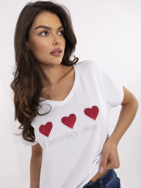 T-shirt CLM-TS-1708.83 biały L T-shirt CLM-TS-1708.83 biały L