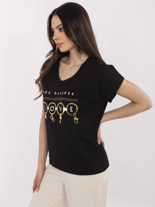 T-shirt CLM-TS-1729.86 czarny L