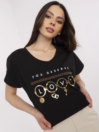 T-shirt CLM-TS-1729.86 czarny M