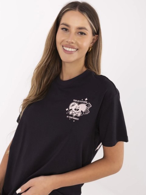 T-shirt D12022AC02645I ciemny szary S